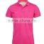 Different color collar polo shirt