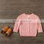 Wholesale baby girl sweater pink and blue available for 2-8 years