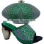 New Style African Shoes And Bag Set Nigeria Party Shoes And Bag Set