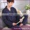 Hot sale large men plain cotton pajamas / Lattice leisure pajamas wholesale
