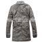 MSW0025 2016 new design men's leather jacket long zipper washed PU leather casual jacket