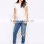 wholesale blank maternity t shirts with cross back
