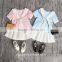 2017 New Arrival Children Home Wear Clothes Mini Wear Baby Girls Sets