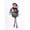 Black printed luxury witch Halloween New style Female Pirate