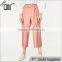 2017 Dongguan Wholesale OEM Casual Cropped Pants for Women
