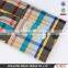 Latest fashion men casual shirts plaid fabric button up shirts for men