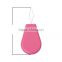 Fuchsia Teardrop Shaped Steel Bow Wire Needle Threader Stitch Insert Tool For Hand &Machine Sewing