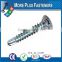 Made in Taiwan Stainless Steel Black Phosphate Yellow Zinc Plated Countersunk Phillips Bulge Head Self Drilling Screw