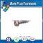 Made in Taiwan Stainless Steel Hex Head Washer Head Sheet Self Drilling Sheer Metal Screw Dimension