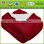solid red super soft 2 sides sherpa fleece pet blanket