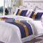 2017 hot sell hotel bedding set 100% cotton in Guangzhou