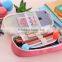 (New) Big Hero 6 pencil box with high quality, PU pencil case for kids, Cartoon pencil box for school children