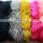 Tibetan lamb fur rug extra large pelts Mongolian lamb fur plate Commercial Tanned Leather