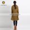 Golden Supplier Low Price Trench Long Coat Women