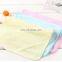 bamboo fiber material towel for kids use plain color
