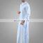 2017 New Muslim Men Abaya Latest Designs Long Sleeve Thobe Gentle Style Islamic Men Clothes In Dubai