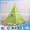 Kids indian tent 100% natural, non-toxic, thick cotton canvas kids play tent house