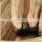 wholesale tope grade thick ends brazilian human hair piano color hair extension