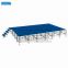Small aluminum outdoor dj music festival concert church equipment band portable plywood stage platform