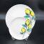 European Fashionable Simple design white airline dinnerware set