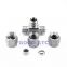 Quick coupler O.D 3/8 inch hard tube stainless steel 304 three way T type connectetric metal compression barbde tube fittings