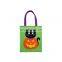 100% wool felt halloween felt candy bag for children