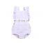 Baby Solid jumpsuit Toddler Girl sleeveless romper ruffle cloth for 0-2T