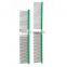 Colorful Durable Stainless Steel Pet Grooming Comb Metal Straight Row Steel Dog Grooming Comb Dog Cat Cleaning Brush For Long Ha