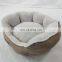 Soft plush comfortable pet dog bed pets accessories bed for dog and cat