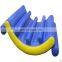 4 seats kids PVC portable playground inflatable water seesaw for water fun