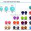 Free Sample Custom Handmade Crochet Wooden Beads BPA Free Baby Silicone Teething Pendant