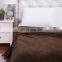 Mink Fleece Blanket Queen Size Brown Fuzzy Fluffy Durable Luxury Plush Cozy Thicker Super Soft Bed Blanket