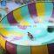 WM Most Popular Fiberglass Waterslide For Water Park Projects With Big Wave Pool
