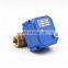 CWX-25S ADC9-24V CR04 Electric Valve With Manual Dn15 Brass Motorized Ball Valve Automatic Irrigation Valve