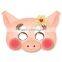 Kids toy Party Paper craft Make Your Own DIY Pig Animal Paper Mask