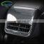 For Tesla Model 3 Model Y Car Interior Rear Air Outlet Cover Back Exhaust Vent Cover Sparkle Carbon Fiber Auto Accessories