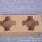 Cardboard Cup holder 2 slots-Corrugated paper tray box cardboard 2 cup carrier for coffee cup, Reusable cardboard milk cup paper holder trays