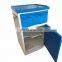 Good quality hospital furniture ABS bedside locker bedside cabinet with casters