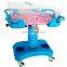 Wholesale ABS adjustable height baby bed crib with wheels for new born baby