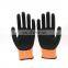 18Gauge Engineered Micro Foam Nitrile Reinforced Thumb Crotch Highly Cut Resistant Gloves Fluorescent Anti Cut Gloves