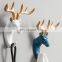 Personality creative three-dimensional resin animal clothes and hats hook hanging repair ornaments