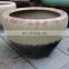 Unique retro style variable glazed craft large chinese ceramic decoration garden flower pot
