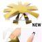 2021 Colorful Gold Silver Stainless Steel Nail Art Tools Plate Smile Line French Cutter Easy Nail Line French Smile Edge Trimmer