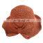 Summer and autumn sun hat female  big brim outdoor sunscreen  basin hat bow fisherman hat
