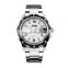 fashion SKMEI 0992 men women quartz watch stainless steel waterproof couple wristwatches