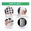 15-Holes Vinyl Storage Rack Acrylic Storage Organizer Multiple Large Holes Display Stand for Vinyl Rolls
