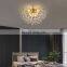 Gold Modern Crystal Designs Glass Ball Bedroom Kitchen Chandelier LED Light