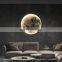 Modern Living Room Corridor Mural Wall Lights Decoration Universe Moon LED Wall Lamp For Hotel Bedroom