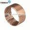 Self Lubricating Solid Graphite High Precision Bronze Sleeve Bush,PRM161815 Bronze Bushing Thin Wall Bearing