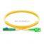 LC APC to SC APC Duplex 2.0mm PVC (OFNR) 9125 Single Mode Fiber Patch cord Cable